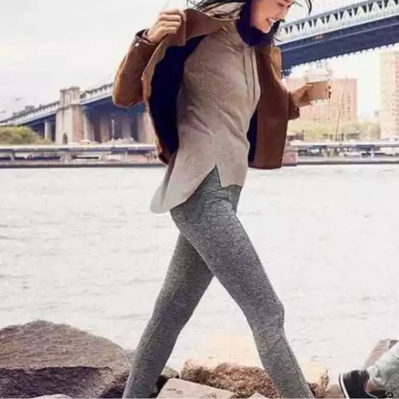 Athleta Pants - Athleta Herringbone Metro High Waisted Legging Size XS